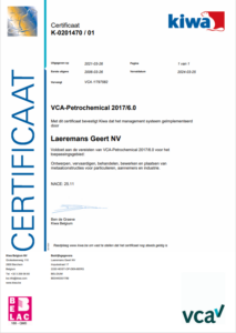 VCA-P certificaat